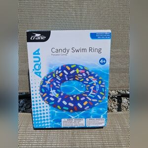 New Crane Aqua Candy Swim Ring for Kids 41.3"x41.3"x16.1"
